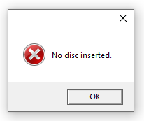 No disc