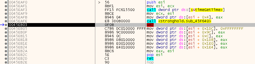 Undefined Instruction